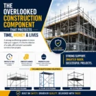 Modern construction building supported by high-quality scaffolding systems with Cuplock Scaffolding, H-Frame Scaffolding, and MS Scaffolding solutions for safe and efficient construction projects.